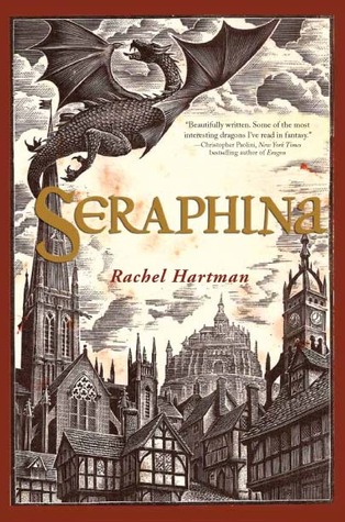 Seraphina fantasy book cover image